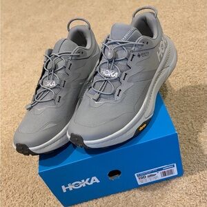 Hoka Men's Transport GTX Galactic Gray Waterproof